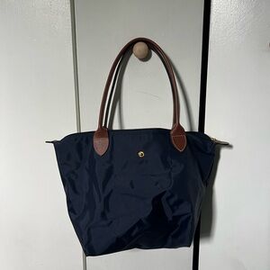 Navy Blue Longchamp Tote Bag